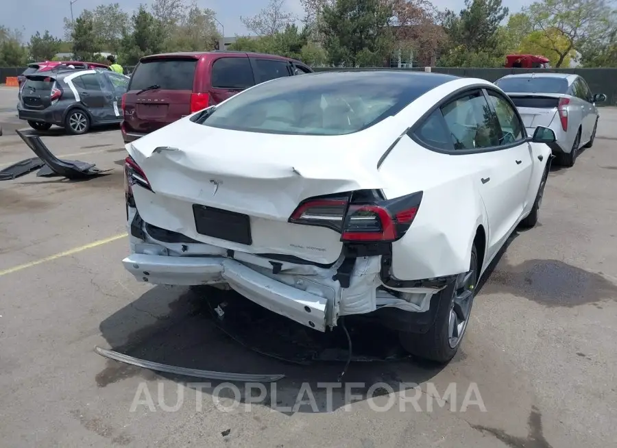 TESLA MODEL 3 2022 vin 5YJ3E1EB8NF262808 from auto auction Iaai