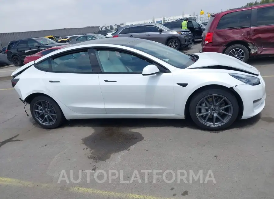 TESLA MODEL 3 2022 vin 5YJ3E1EB8NF262808 from auto auction Iaai