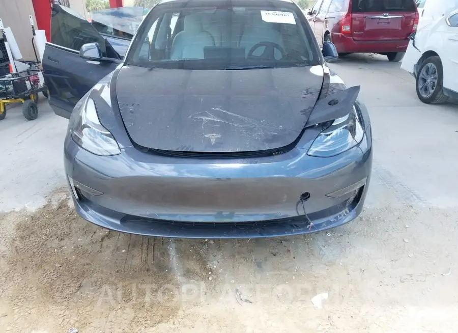 TESLA MODEL 3 2022 vin 5YJ3E1EB8NF342948 from auto auction Iaai