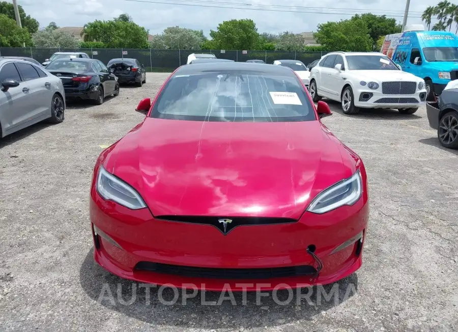 TESLA MODEL S 2021 vin 5YJSA1E68MF452682 from auto auction Iaai