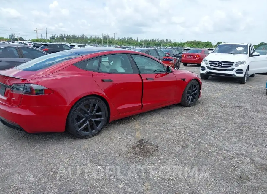 TESLA MODEL S 2021 vin 5YJSA1E68MF452682 from auto auction Iaai