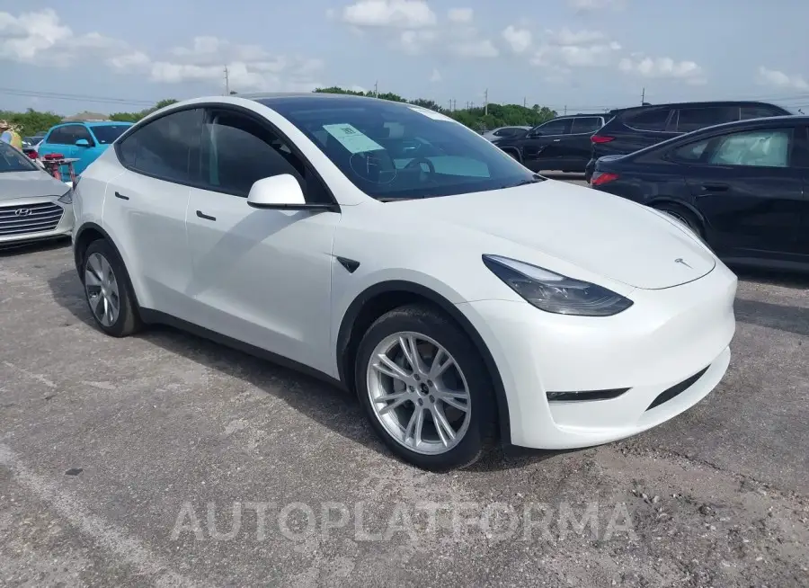 TESLA MODEL Y 2023 vin 7SAYGDEE9PF761733 from auto auction Iaai