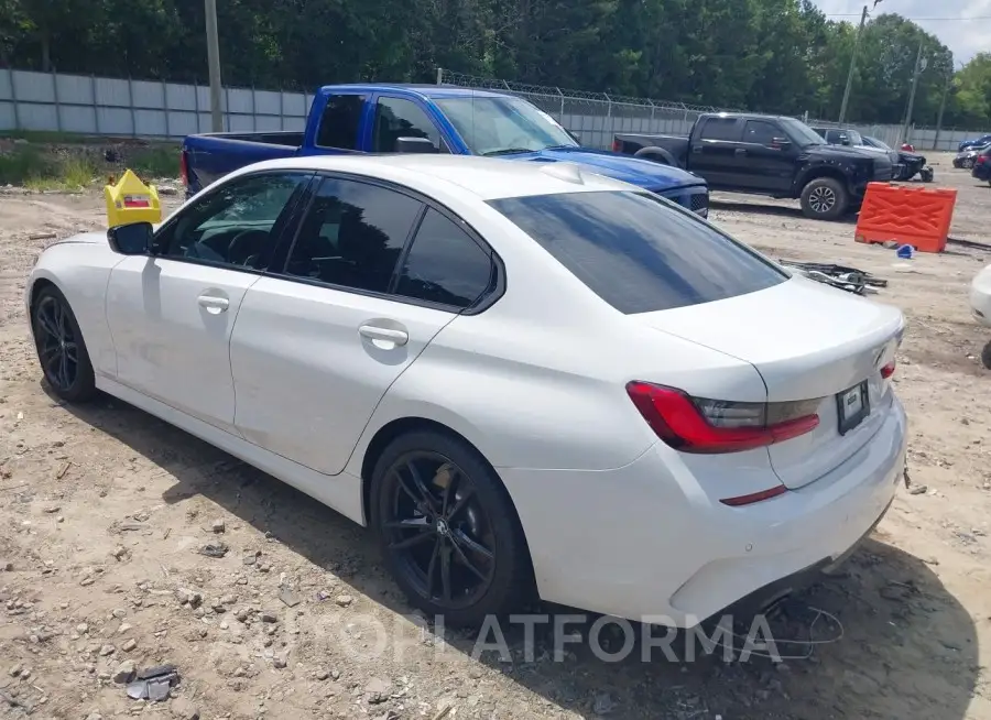 BMW 330I 2021 vin 3MW5R1J01M8C20353 from auto auction Iaai