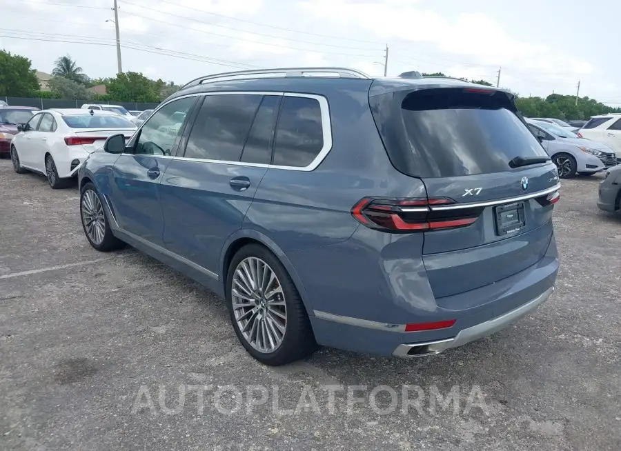 BMW X7 2024 vin 5UX23EM0XR9T09134 from auto auction Iaai