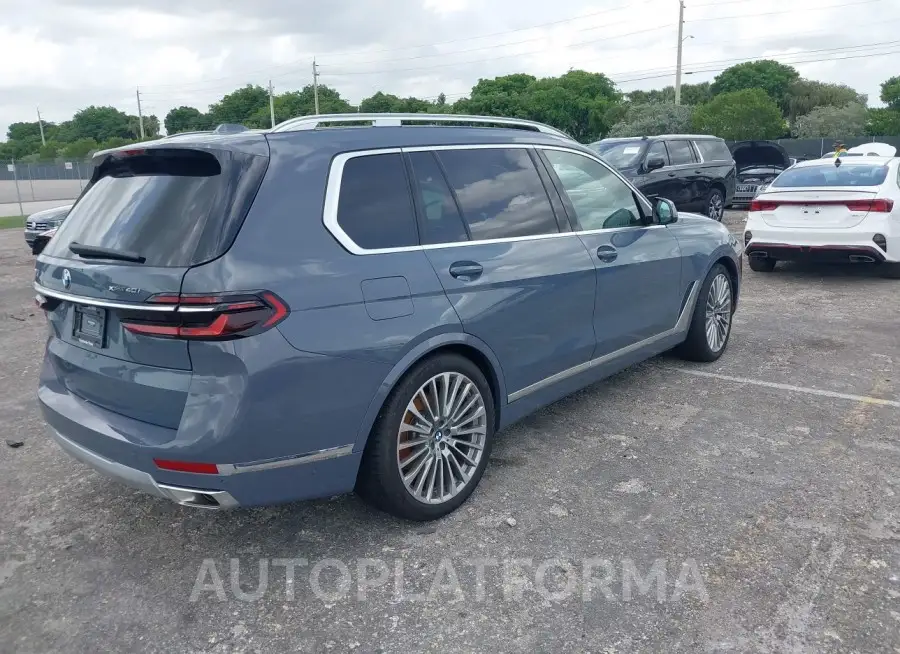 BMW X7 2024 vin 5UX23EM0XR9T09134 from auto auction Iaai