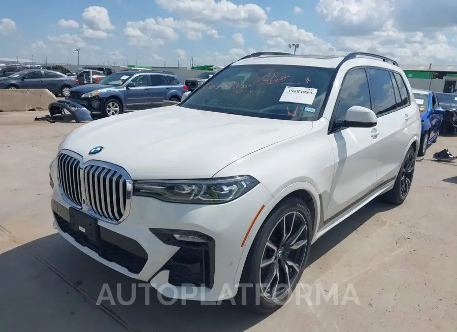 BMW X7 2019 vin 5UXCX4C51KLS38138 from auto auction Iaai