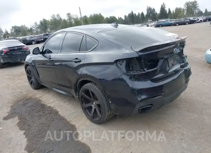 BMW X6 2016 vin 5UXKU2C54G0N78580 from auto auction Iaai