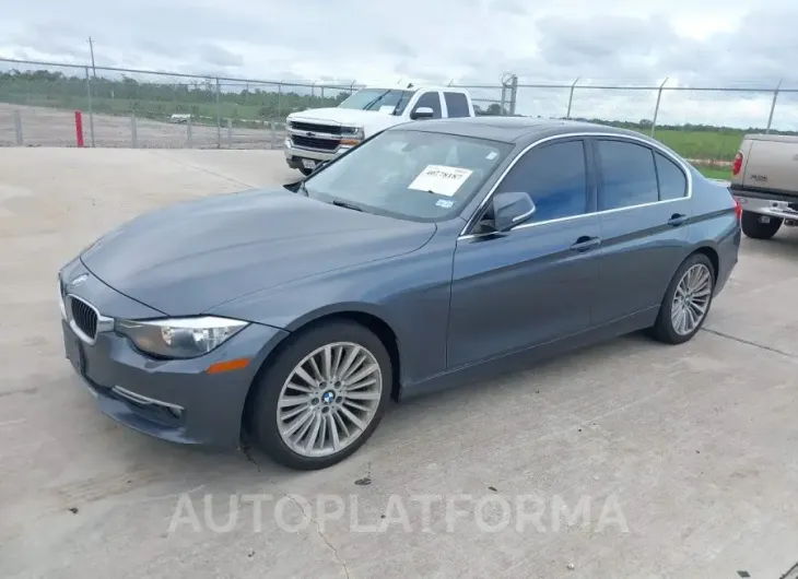 BMW 328I  2015 vin WBA3A5C5XFF609923 from auto auction Iaai