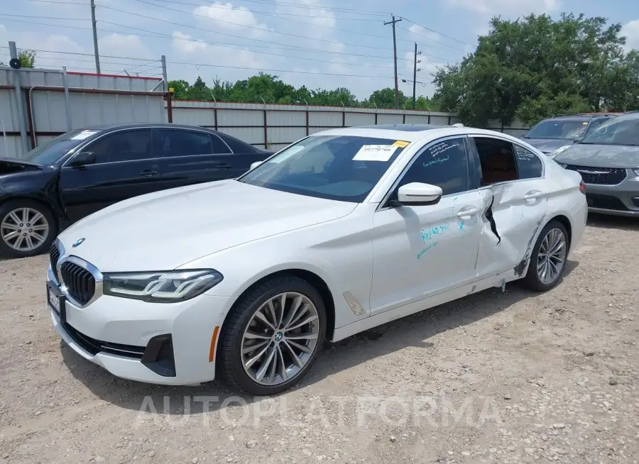 BMW 540I 2021 vin WBA73BJ05MCG02025 from auto auction Iaai