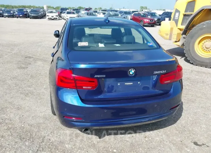 BMW 320I 2016 vin WBA8E5G50GNT95066 from auto auction Iaai