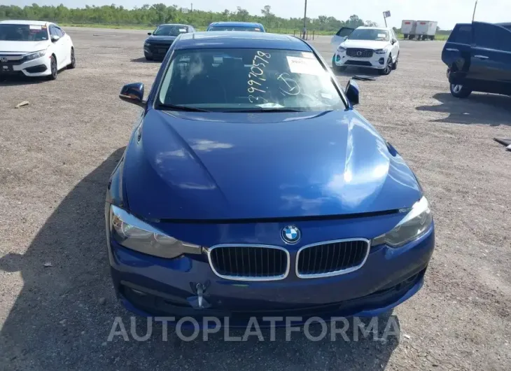 BMW 320I 2016 vin WBA8E5G50GNT95066 from auto auction Iaai