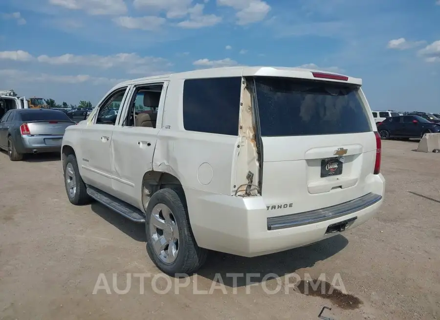 CHEVROLET TAHOE 2015 vin 1GNSCCKC3FR267475 from auto auction Iaai