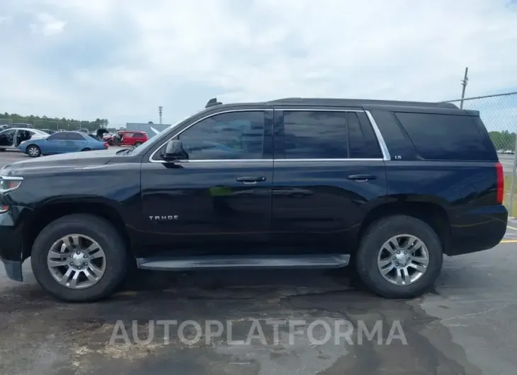 CHEVROLET TAHOE 2015 vin 1GNSKAEC7FR576286 from auto auction Iaai