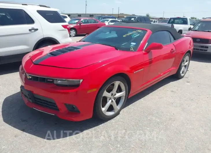 CHEVROLET CAMARO 2015 vin 2G1FK3DJ1F9224099 from auto auction Iaai