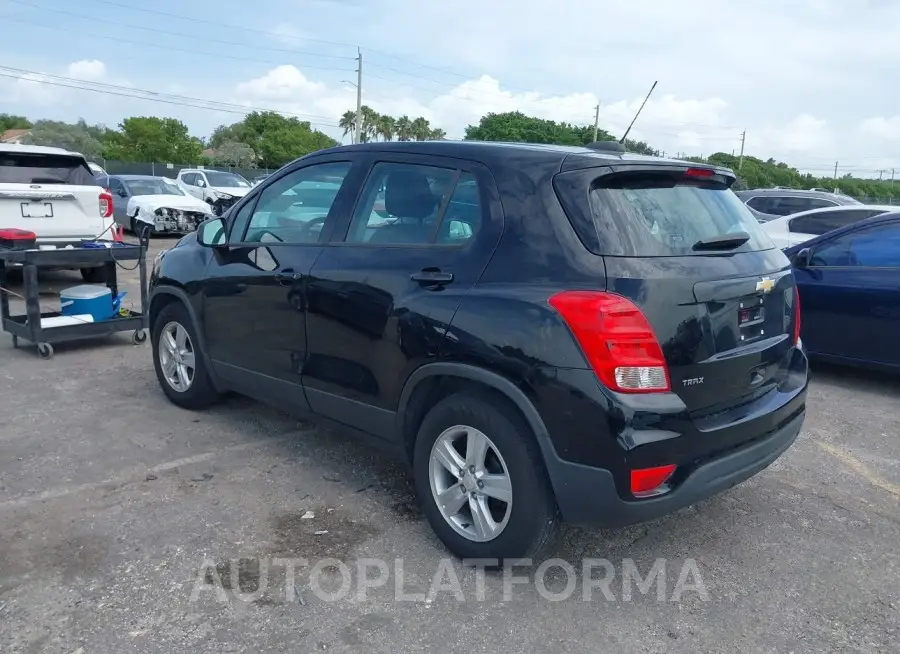 CHEVROLET TRAX 2019 vin 3GNCJKSB6KL386554 from auto auction Iaai