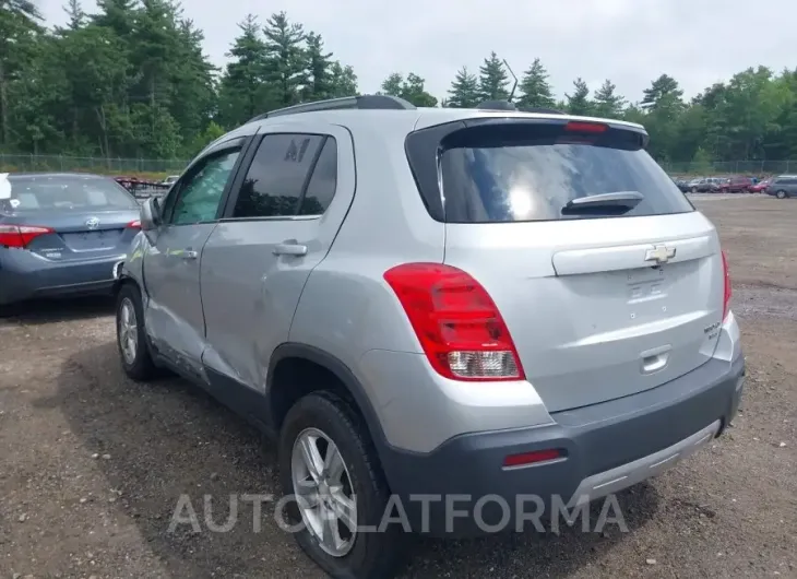 CHEVROLET TRAX 2016 vin 3GNCJPSBXGL160568 from auto auction Iaai