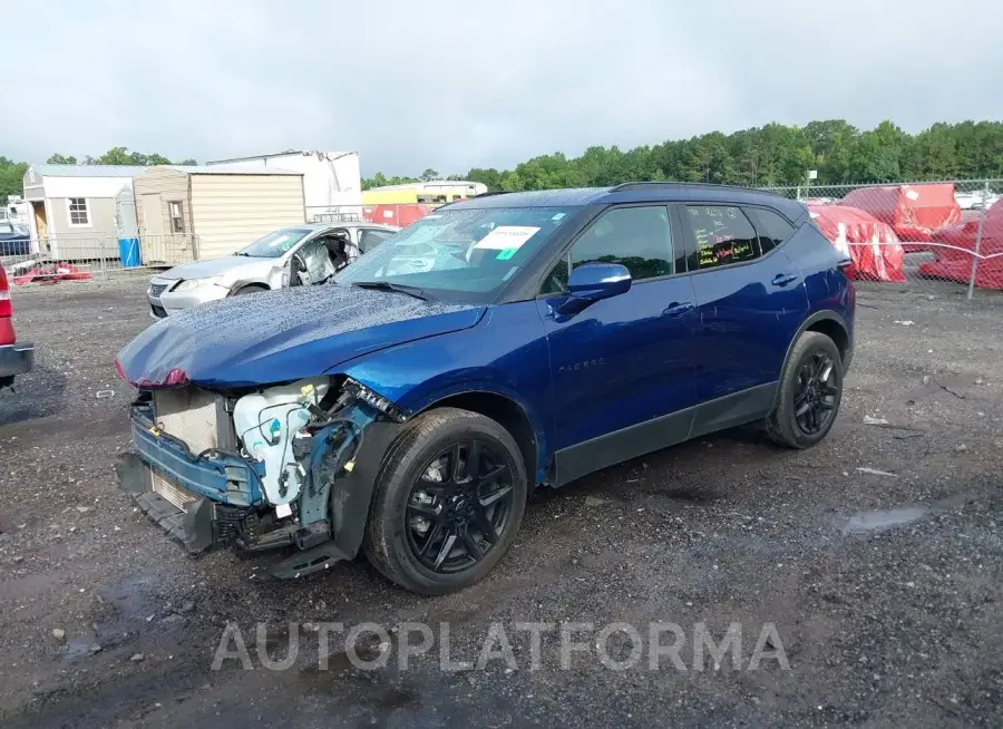 CHEVROLET BLAZER 2022 vin 3GNKBCR4XNS130658 from auto auction Iaai