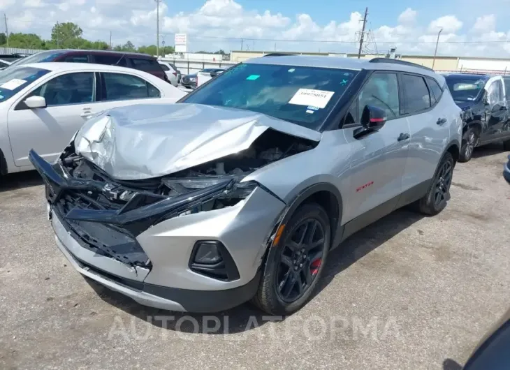 CHEVROLET BLAZER 2020 vin 3GNKBDRS0LS617000 from auto auction Iaai