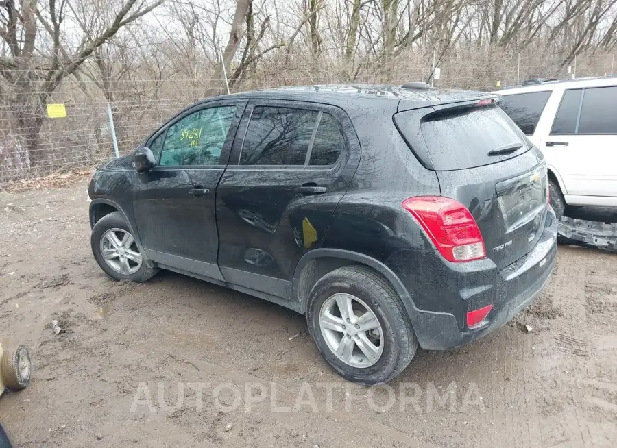 CHEVROLET TRAX 2020 vin KL7CJNSB7LB033184 from auto auction Iaai