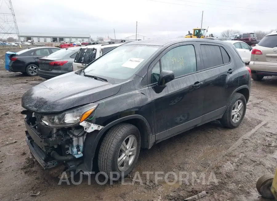 CHEVROLET TRAX 2020 vin KL7CJNSB7LB033184 from auto auction Iaai