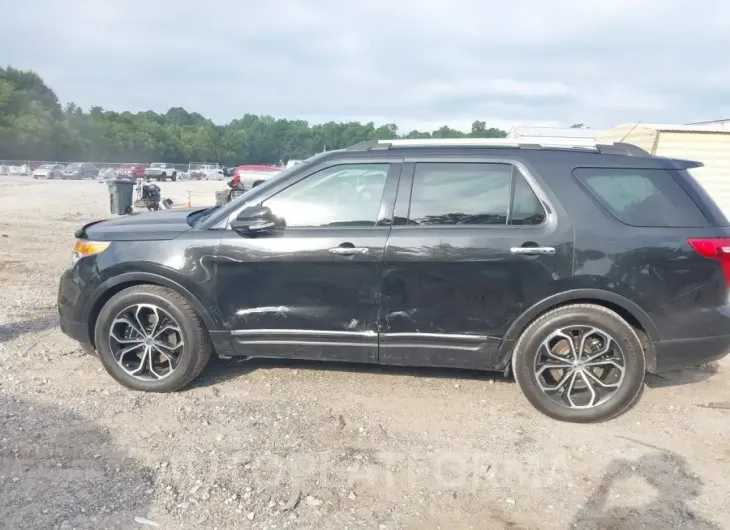 FORD EXPLORER 2015 vin 1FM5K7F88FGA56155 from auto auction Iaai