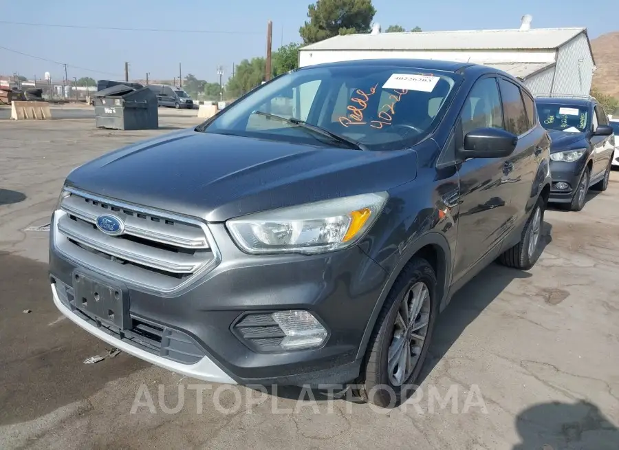 FORD ESCAPE 2017 vin 1FMCU0G99HUA51695 from auto auction Iaai