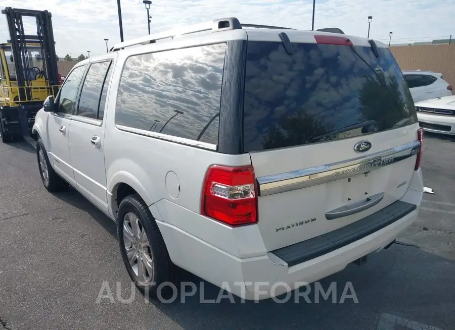 FORD EXPEDITION EL 2015 vin 1FMJK1LT2FEF13106 from auto auction Iaai