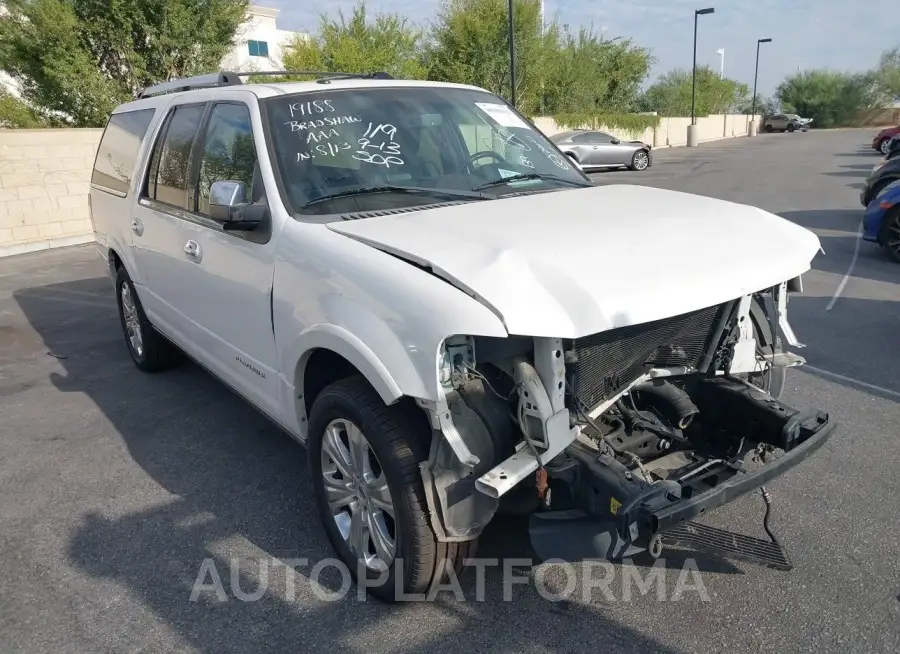 FORD EXPEDITION EL 2015 vin 1FMJK1LT2FEF13106 from auto auction Iaai