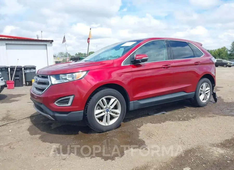 FORD EDGE 2017 vin 2FMPK4J82HBC27801 from auto auction Iaai