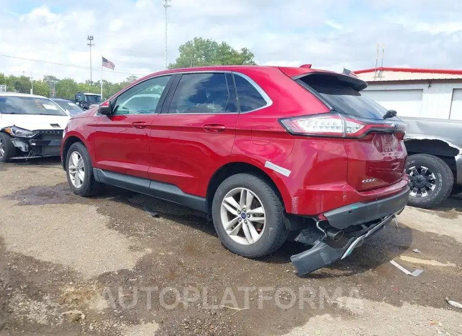 FORD EDGE 2017 vin 2FMPK4J82HBC27801 from auto auction Iaai