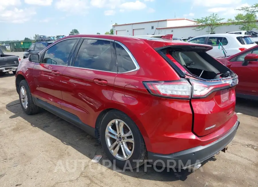 FORD EDGE 2015 vin 2FMTK4J81FBB32058 from auto auction Iaai