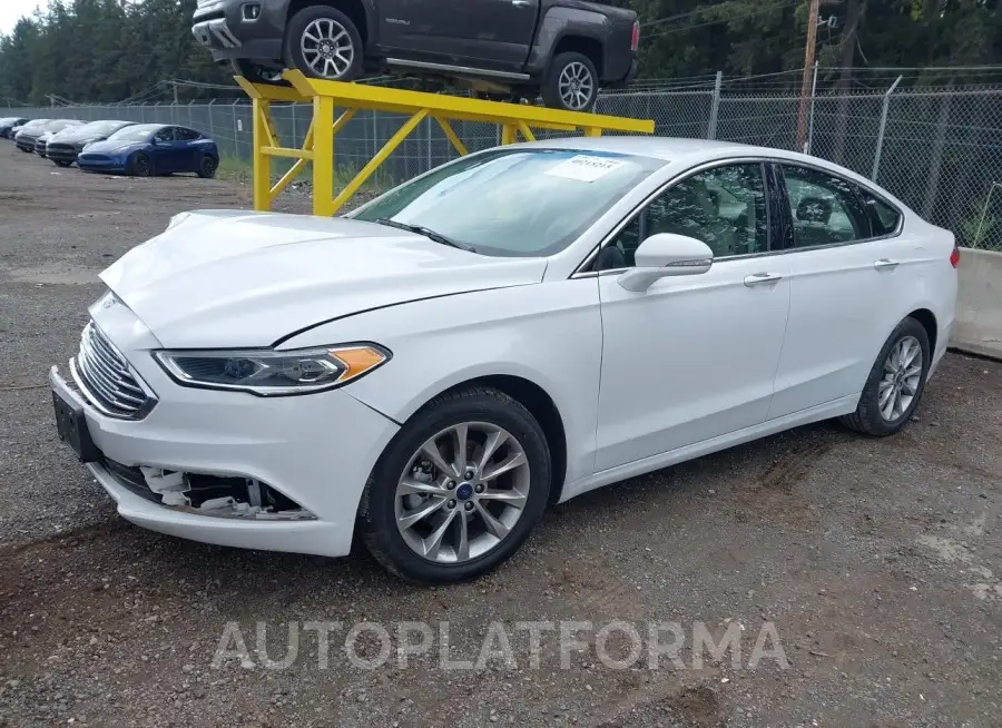 FORD FUSION 2017 vin 3FA6P0HD8HR337465 from auto auction Iaai