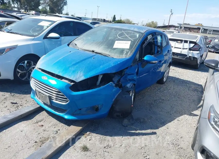 FORD Fiesta 2016 vin 3FADP4EJ1GM169303 from auto auction Iaai