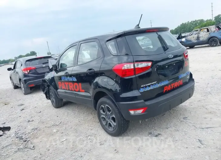 FORD ECOSPORT 2022 vin MAJ6S3FL8NC458730 from auto auction Iaai