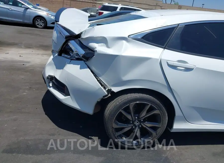 HONDA CIVIC 2019 vin 2HGFC2F88KH575148 from auto auction Iaai