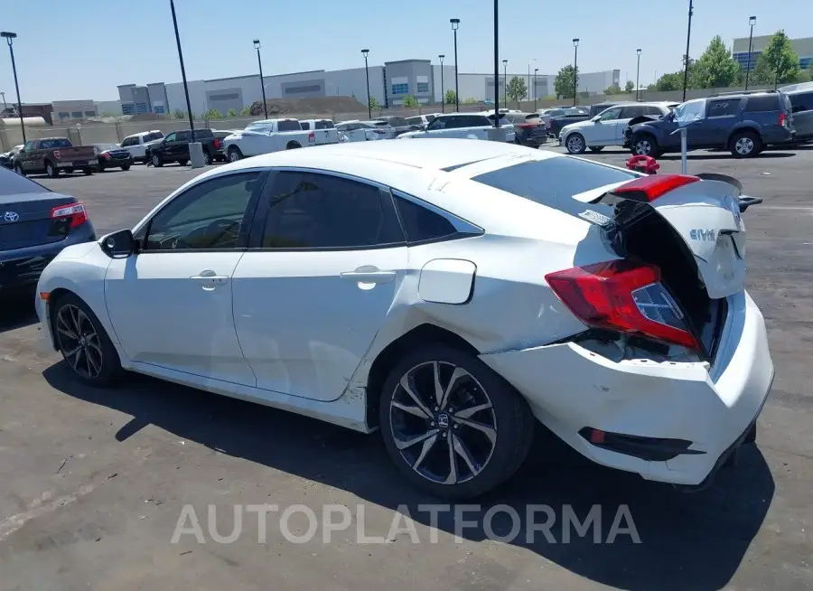 HONDA CIVIC 2019 vin 2HGFC2F88KH575148 from auto auction Iaai