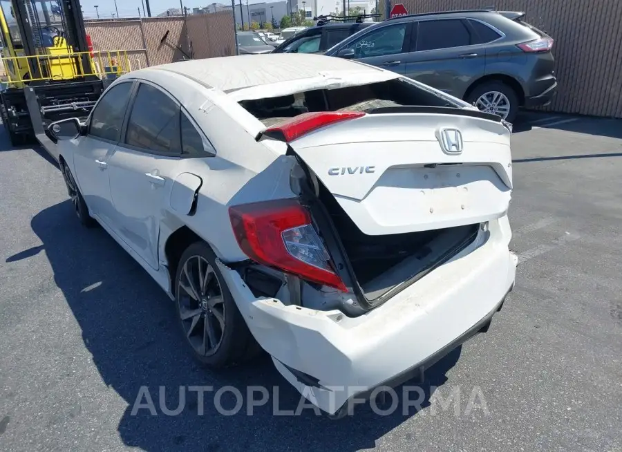 HONDA CIVIC 2019 vin 2HGFC2F88KH575148 from auto auction Iaai