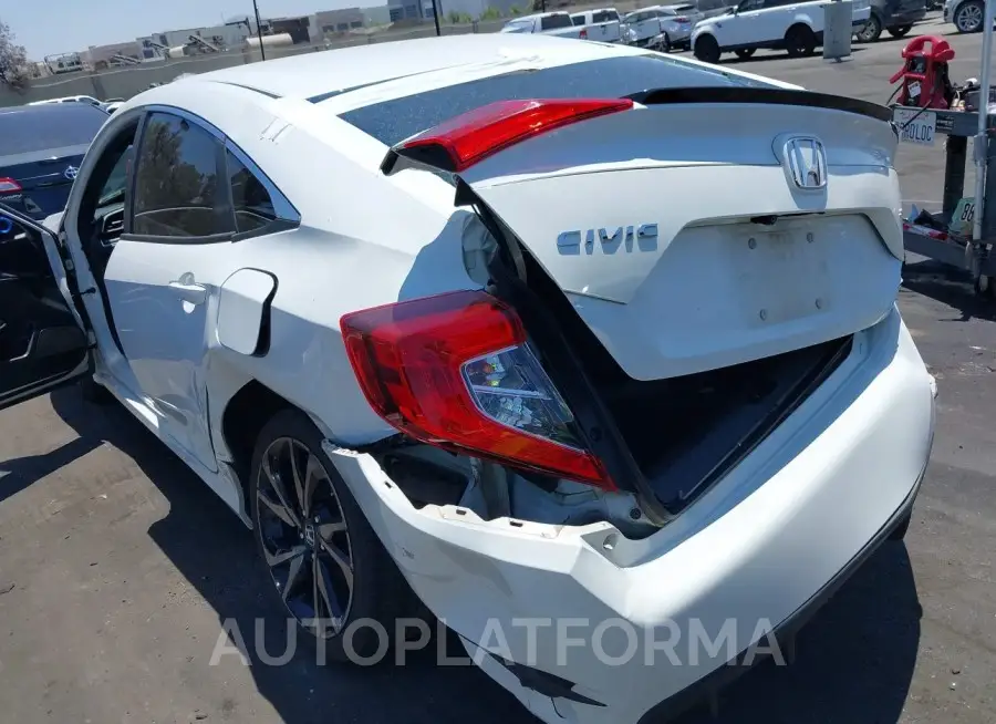 HONDA CIVIC 2019 vin 2HGFC2F88KH575148 from auto auction Iaai