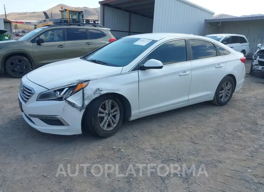 HYUNDAI SONATA 2015 vin 5NPE24AF8FH184951 from auto auction Iaai