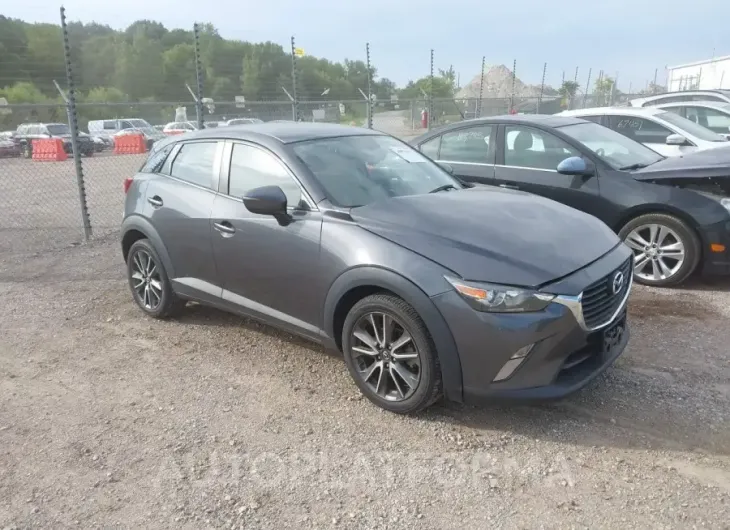 MAZDA CX-3 2017 vin JM1DKFC78H0167791 from auto auction Iaai