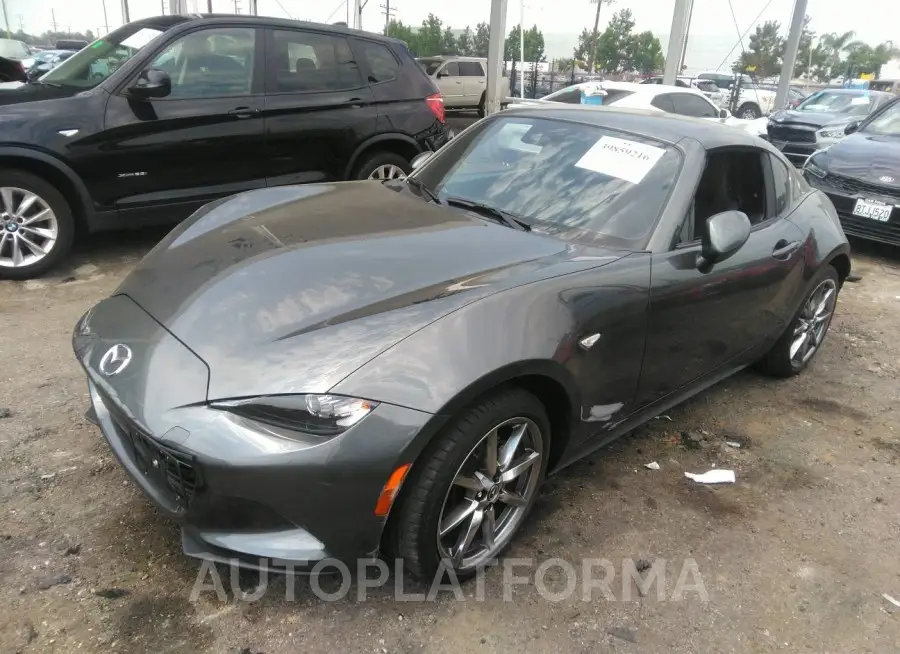 MAZDA MX-5 MIATA RF 2022 vin JM1NDAM79N0502083 from auto auction Iaai