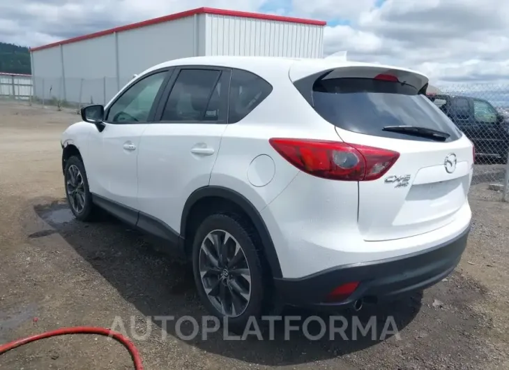 MAZDA CX-5 2016 vin JM3KE4DY3G0676252 from auto auction Iaai