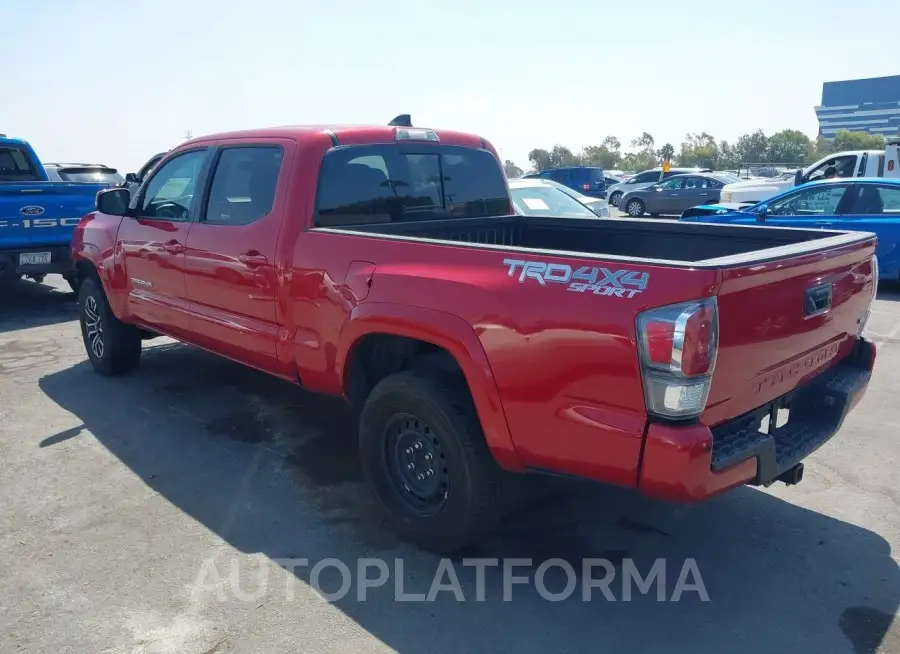 TOYOTA TACOMA 2022 vin 3TMDZ5BNXNM123998 from auto auction Iaai