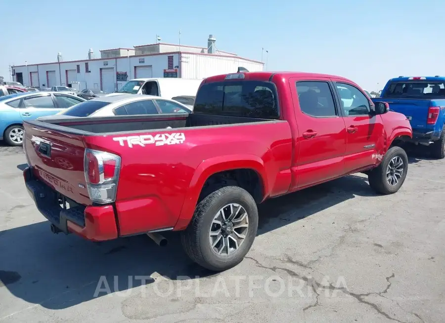 TOYOTA TACOMA 2022 vin 3TMDZ5BNXNM123998 from auto auction Iaai