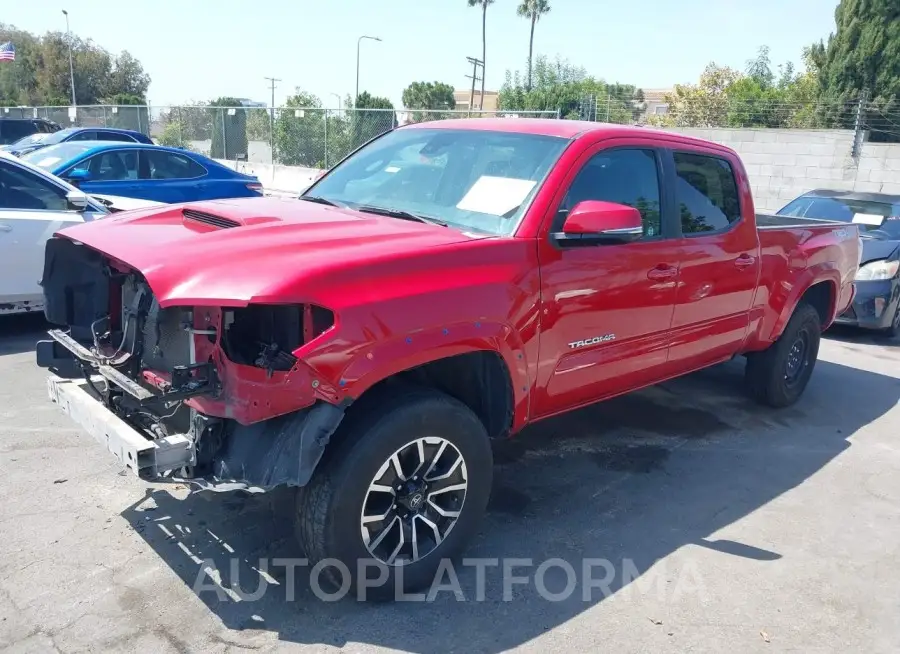 TOYOTA TACOMA 2022 vin 3TMDZ5BNXNM123998 from auto auction Iaai