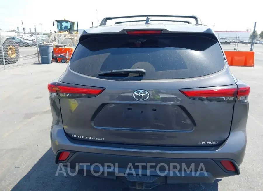 TOYOTA HIGHLANDER 2021 vin 5TDBZRBH5MS096488 from auto auction Iaai