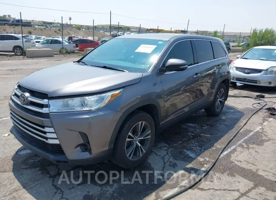 TOYOTA HIGHLANDER 2019 vin 5TDBZRFH5KS738604 from auto auction Iaai