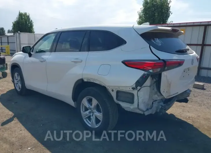 TOYOTA HIGHLANDER 2020 vin 5TDCZRBH6LS505374 from auto auction Iaai