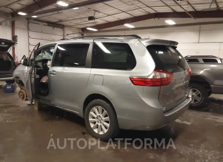 TOYOTA SIENNA 2015 vin 5TDDK3DC1FS097815 from auto auction Iaai