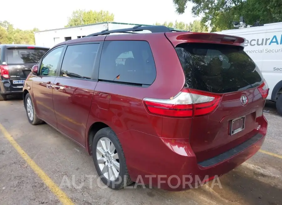 TOYOTA SIENNA 2015 vin 5TDDK3DC5FS123932 from auto auction Iaai